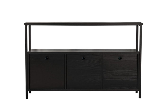 Nordure Consola Solace Madera Negra y Negra